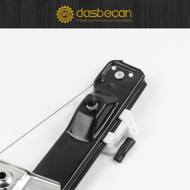 Dasbecan منظم نافذة كهربائية بدون محرك متوافق مع بي إم دبليو 3 سيريز E90 E91 323i 325i 328i 330i 335i M3 2006-2012 الجهة اليسرى الخلفية للسائق يستبدل 51357140589 749-468 - Image 5
